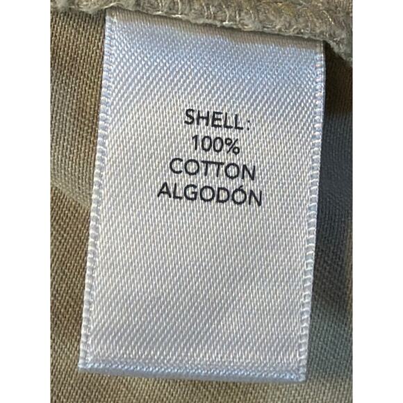 BKE Boxy Collard Cropped Utility Jacket NWT Beige Women’s Med - Picture 9 of 11